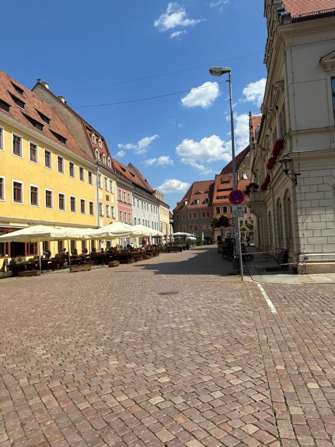Goldigeferienwohnung "Am Markt" In Пірна Екстер'єр фото